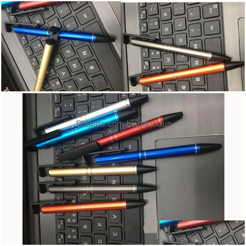 metal stylus pen capacitive screen highly sensitive touch pen office multifunctional tools corkscrew ballpoint pen vt1680