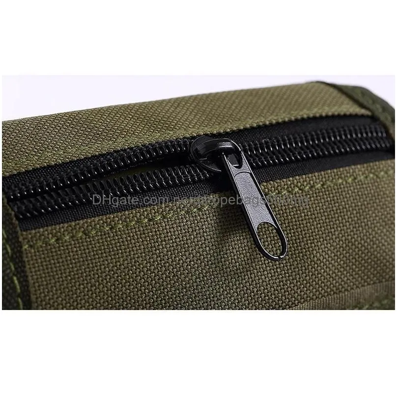 durable camouflage tactical waist bag travel waterproof tactical waist pouch outdoor portable tactical pack camping hiking nylon