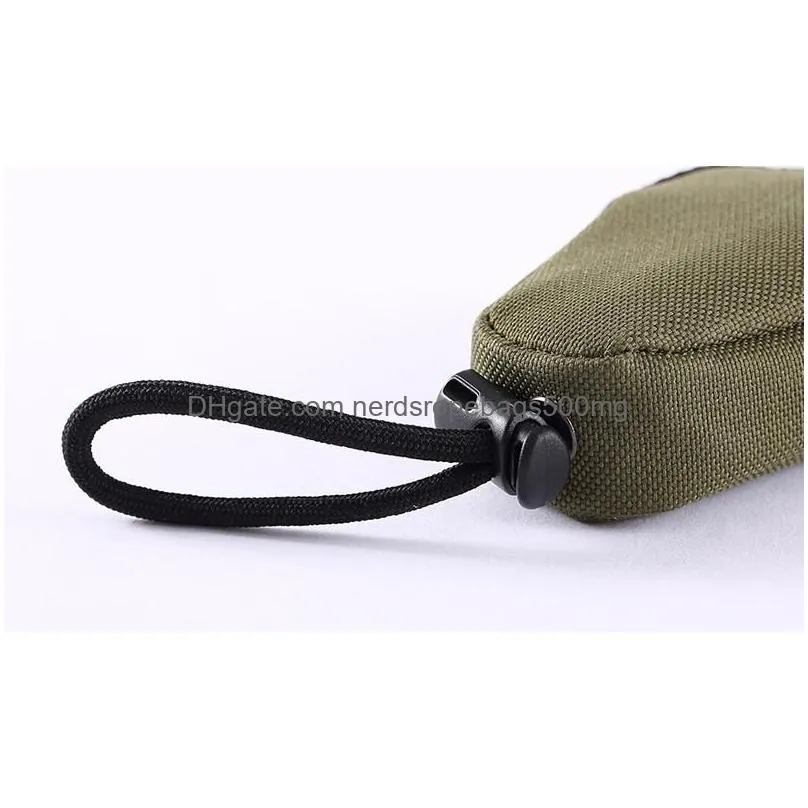 utility nylon camouflage tactical key pack outdoor hiking camping travel waterproof tactical key pouch portable mini key bag dh0838