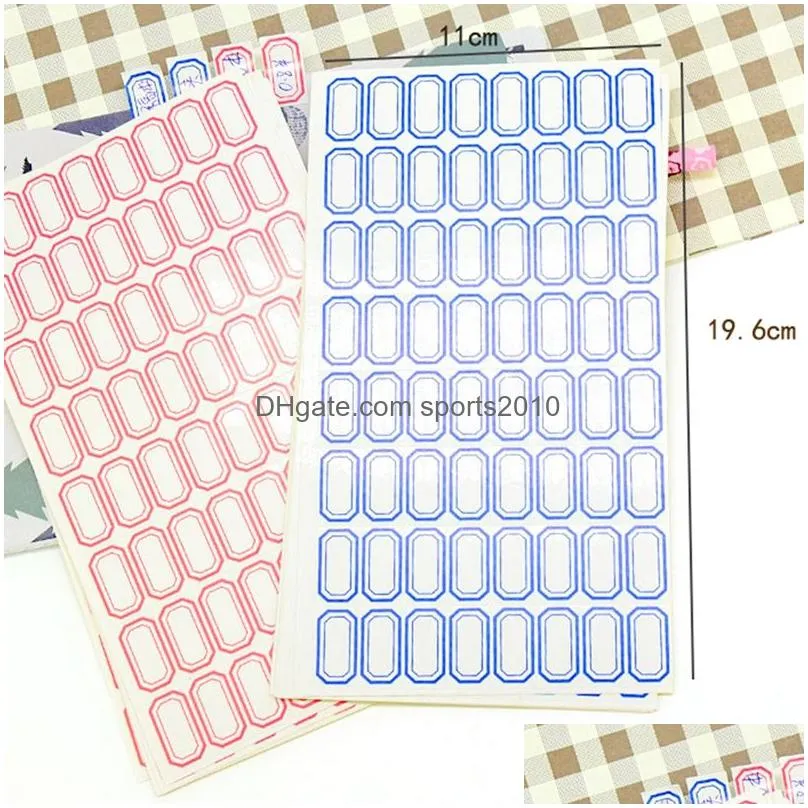 10pcs/lot memo stationery sticker office handwritten sticky notes sticker selfadhesive label paper planner stickers decoration