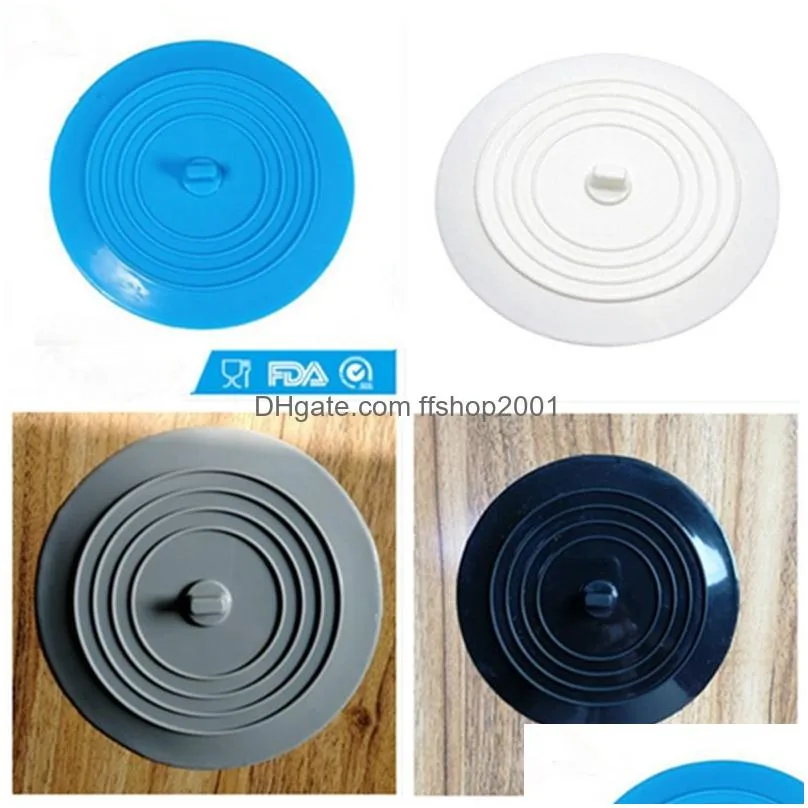 silicone sink plug drain stopper food grade fda 15cm drain plug catcher washroom kitchen silicone supplies vtky2106