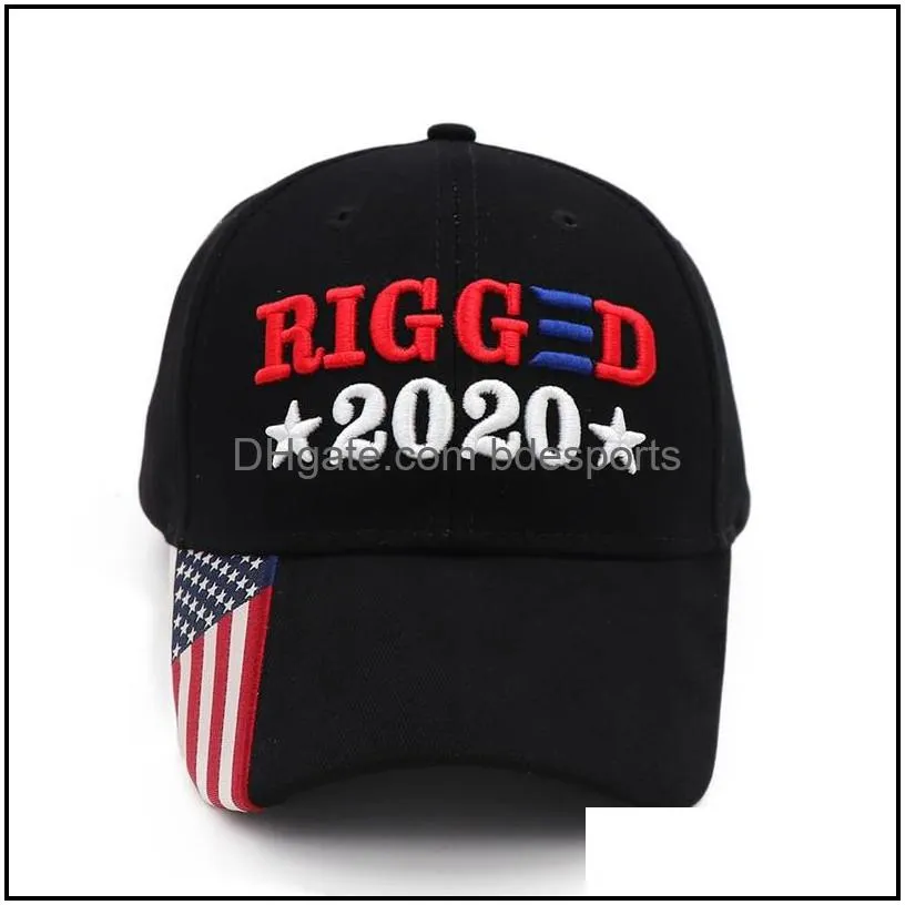 trump 2024 cap 20 was rigged embroidered baseball hat with adjustable strap 9 designes