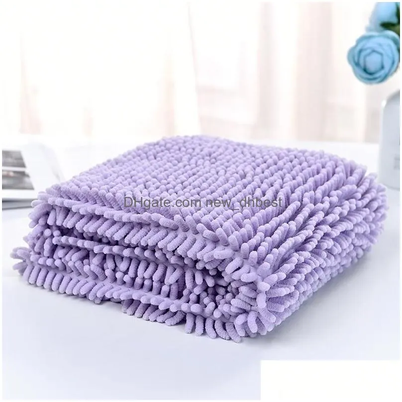 fibre fast drying water pet bath towel super absorbent puppy mat dogs blanket soft cat bathing practical mould proof easy clean dh0320