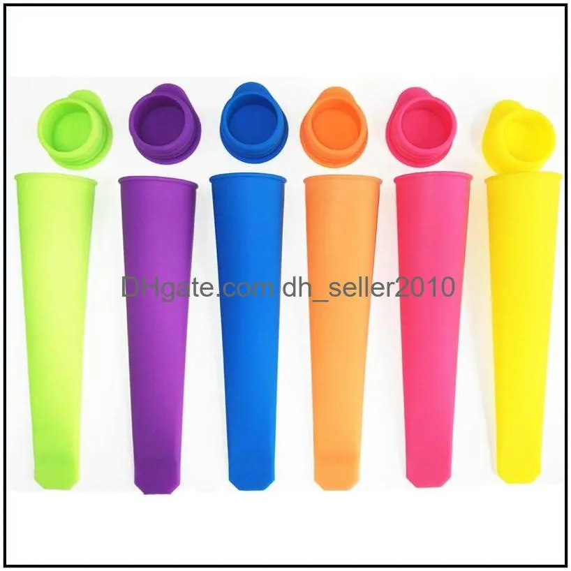 popsicle mold silicone colorful ice cube mould diy summer ice cream maker ice  maker mold