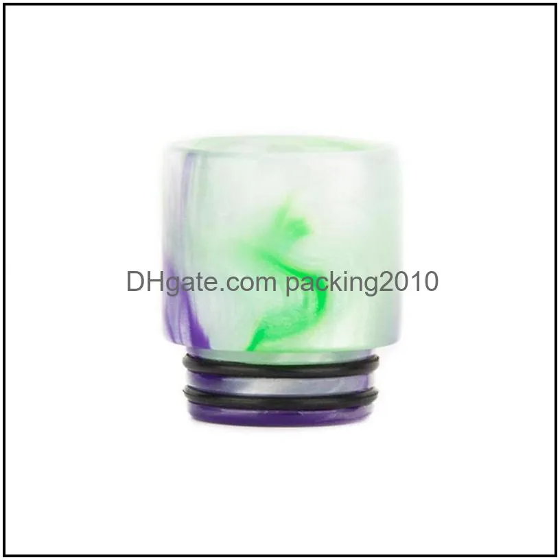 810 thread epoxy resin smoking accessories wide bore drip tip mouthpiece drips tips for tfv8 tfv12 prince atomizer
