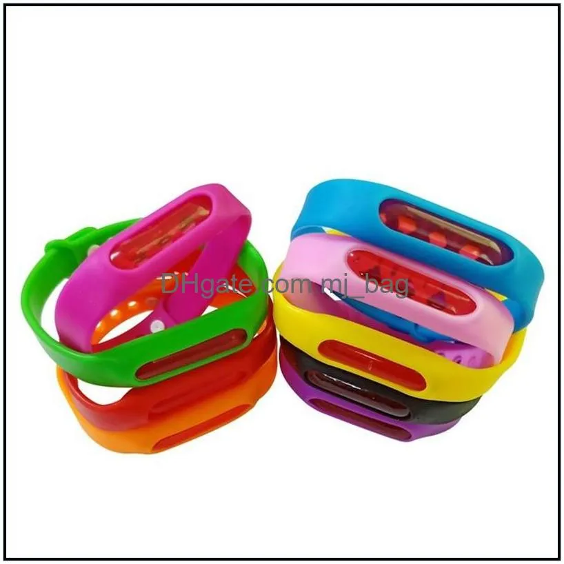 kids mosquito repellent bracelet pest control band antimosquitos silicone wristband