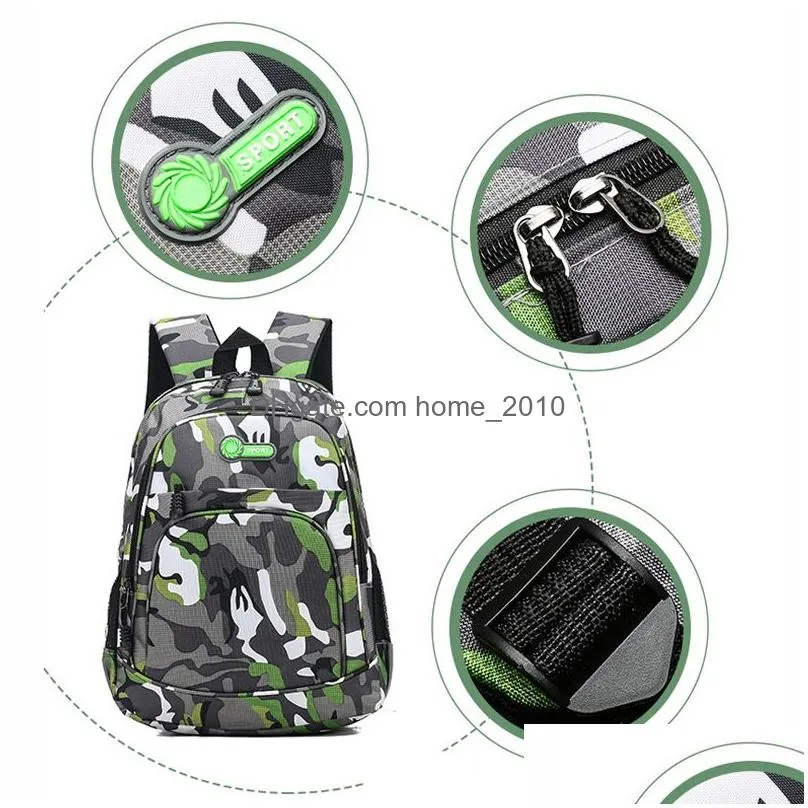 camouflage backpack large capacity outdoor travel backpack schoolbag students youth boy girl school bag vt2012