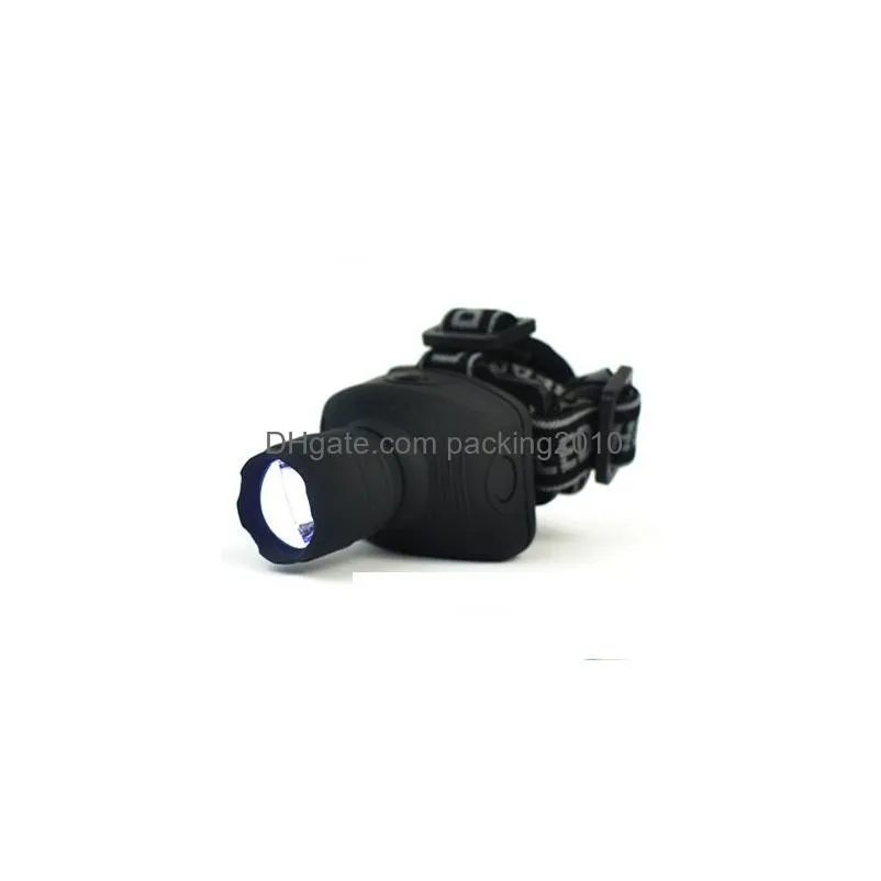 3 modes zoomable highlight headlamp fishing headlight waterproof head torch flashlight outdoor camping portable head lamp vt0222