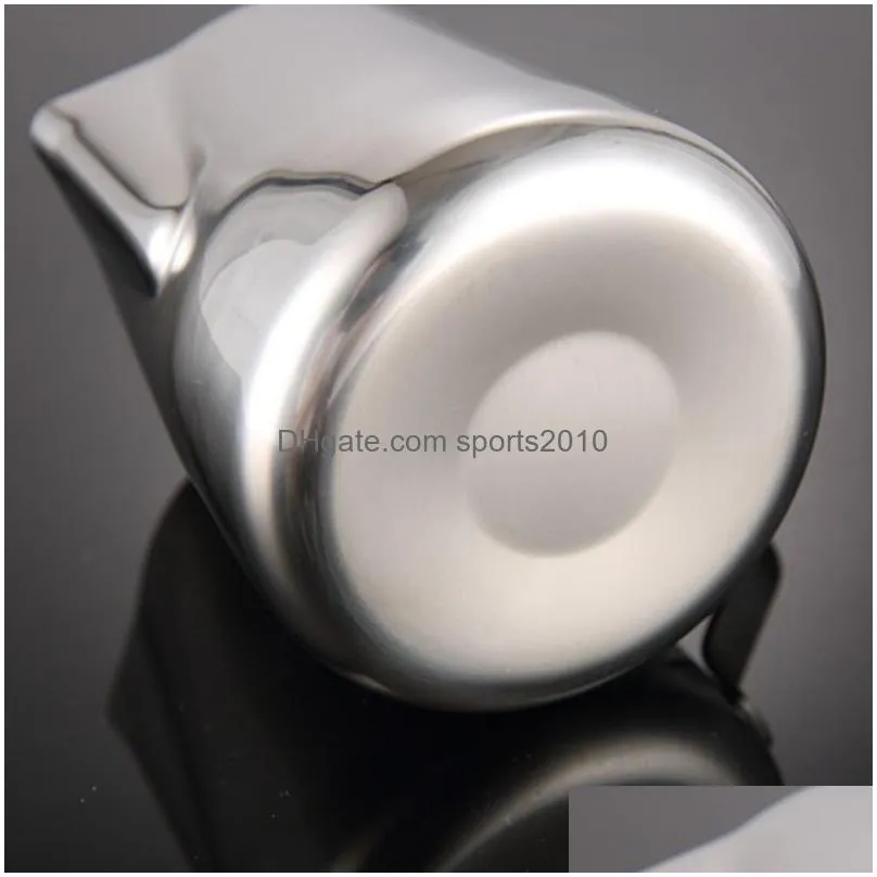stainless steel milk frothing jug 5 7 12 20oz milk cream cup coffee creamer latte art frothing pitcher cappuccino pull flower cup