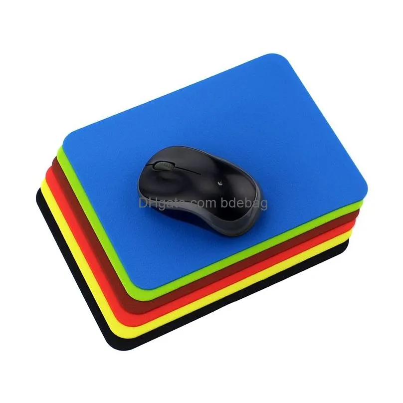 silicone anti heat table mat office creative fashion mouse pad non slip cup holder washable rectangle placemat kitchen accessory dbc