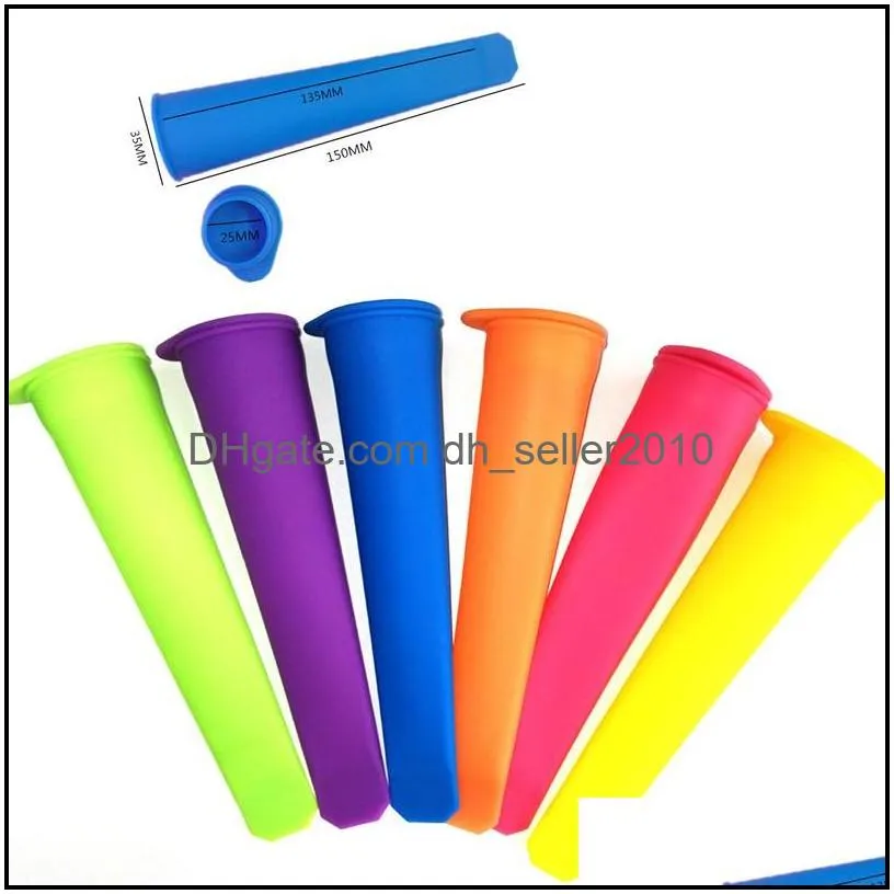 popsicle mold silicone colorful ice cube mould diy summer ice cream maker ice  maker mold