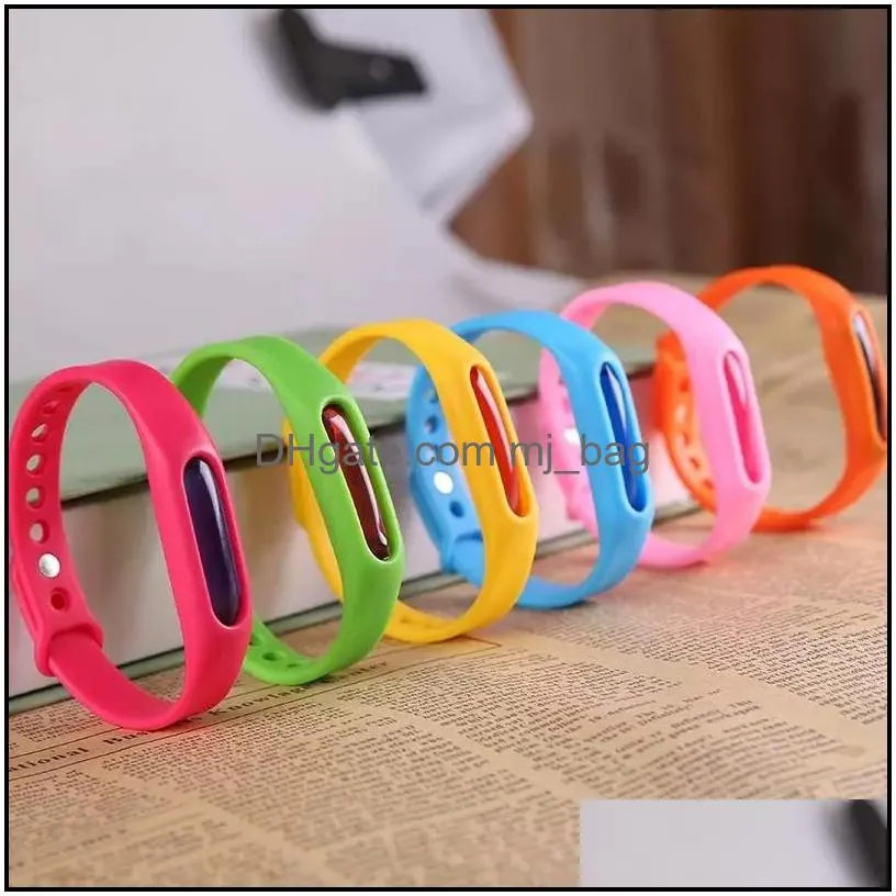 kids mosquito repellent bracelet pest control band antimosquitos silicone wristband