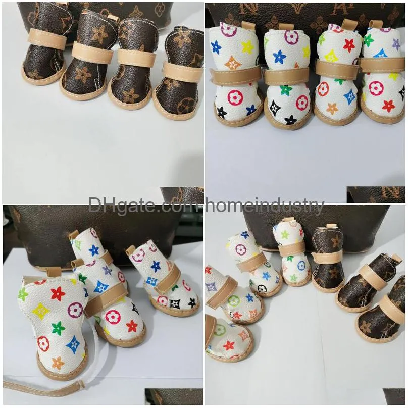 Designer dog shoes on sale