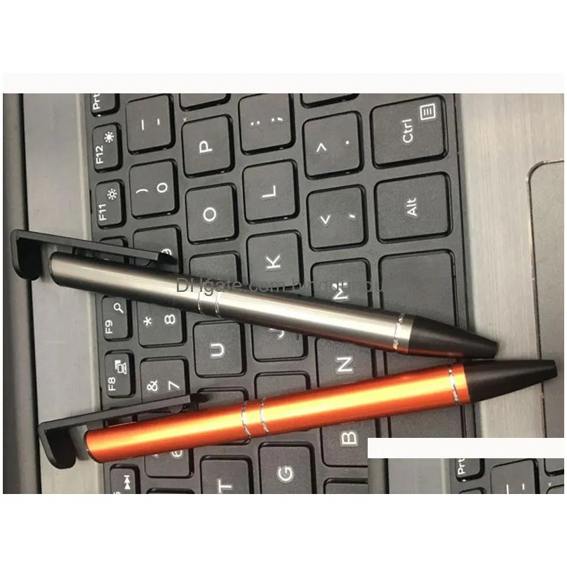 metal stylus pen capacitive screen highly sensitive touch pen office multifunctional tools corkscrew ballpoint pen vt1680