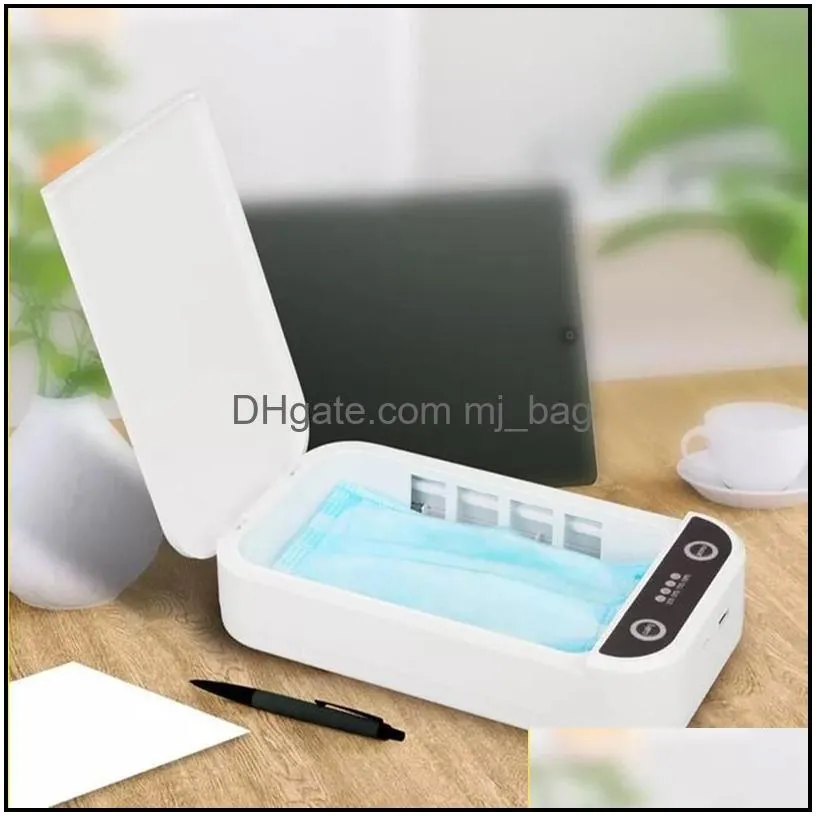 multifunctional sterilization box ultraviolet uv cell phone sterilizer smart masks disinfector protective equipment