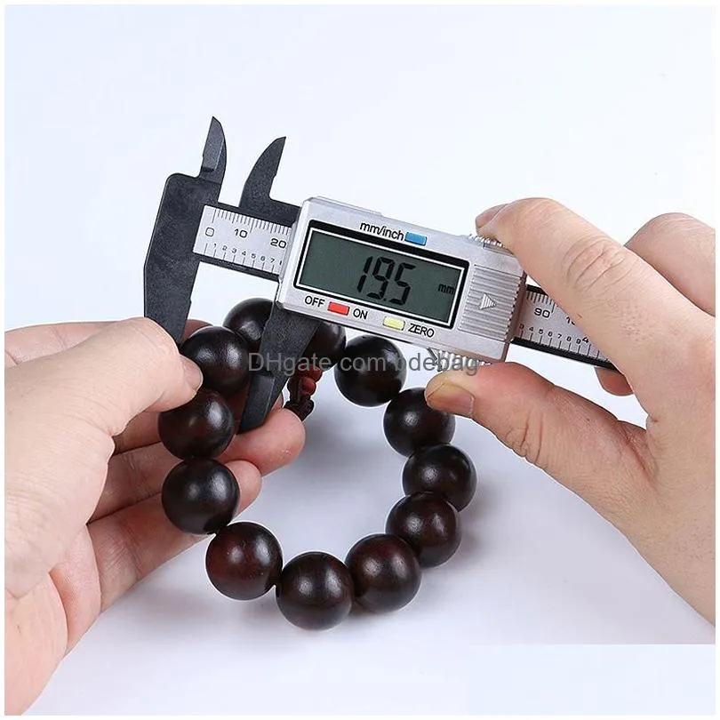 150mm lcd digital caliper electronic digital vernier caliper plastic vernier caliper with battery gauge micrometer measuring tool