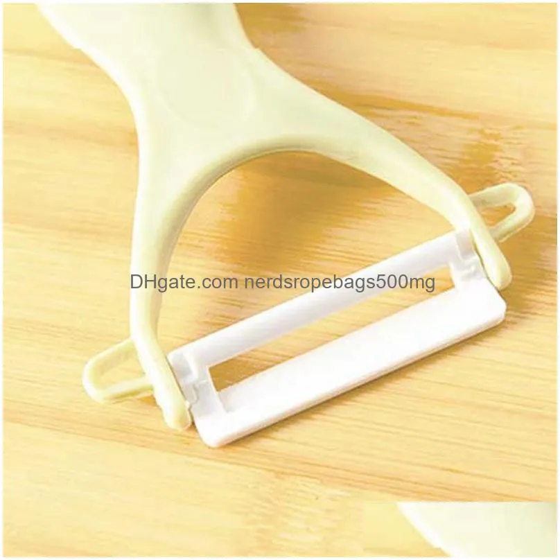 durable ceramic fruit vegetable peeler plastic potato carrot grater cutter sharp peeler slicer portable kitchen gadgets vtky2378