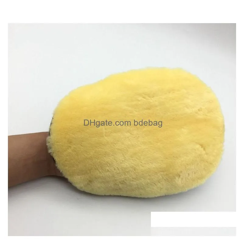 car styling wool soft car washing gloves cleaning brush automotive car clean cars brush cleaner motorcycle washer care products dbc