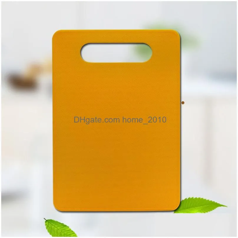 plastic kitchen chopping board cook supplies food cutting board pp ecofriendly chopping block cutting fruit vegetable tools vt1462