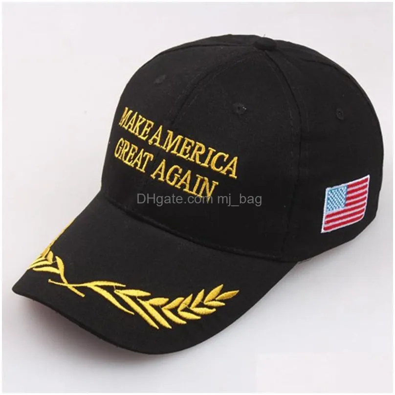 embroidery trump support baseball cap make america great again snapback cap donald trump hat adjustable sports ball caps gift dbc