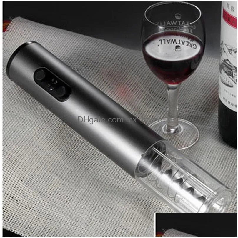 electric wine bottle automatic opener portable household battery operated electric corkscrew kitchen bar home accessory vt1729