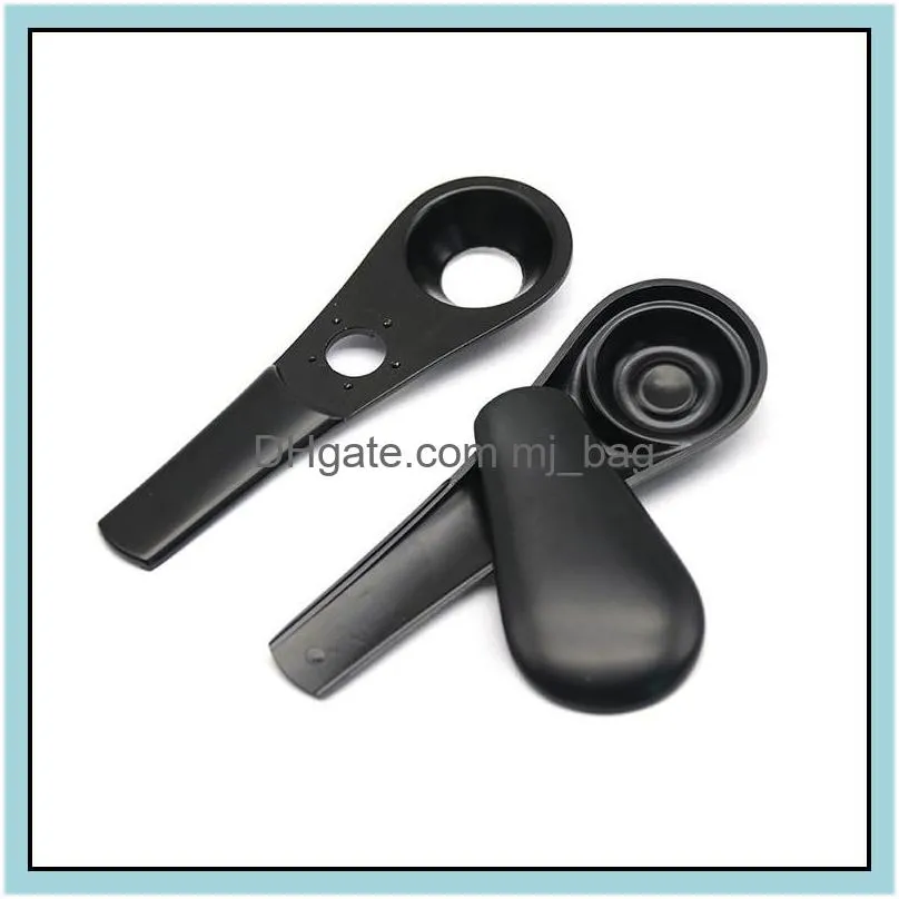 stainless steel smoke pipes spoon type detachable magnetic suction metal pipe