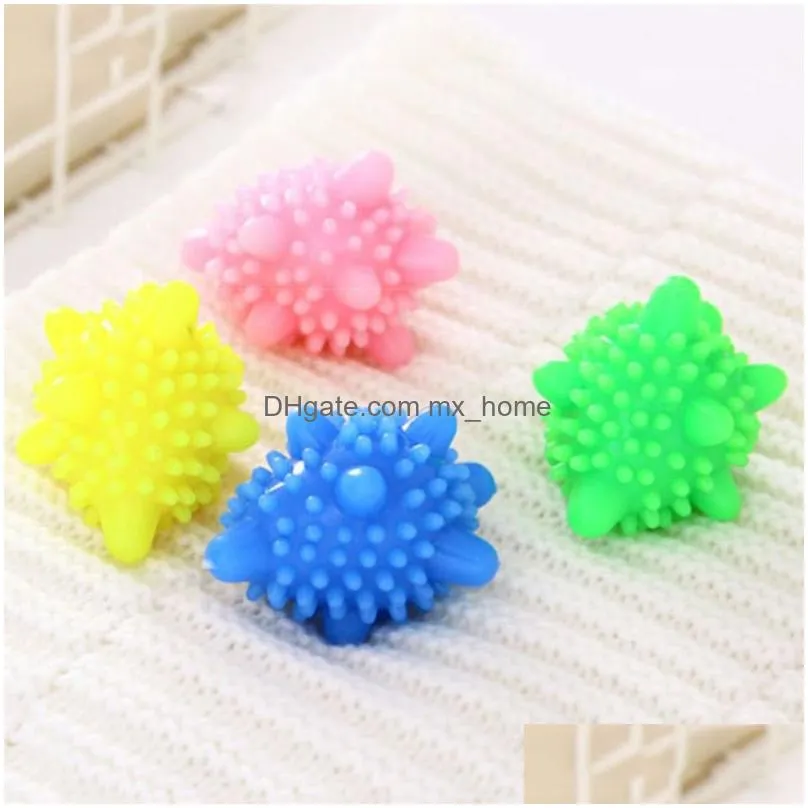 reusable magic pvc laundry ball household cleaning washing ball machine clothes softener starfish shape solid cleaning balls vt1951