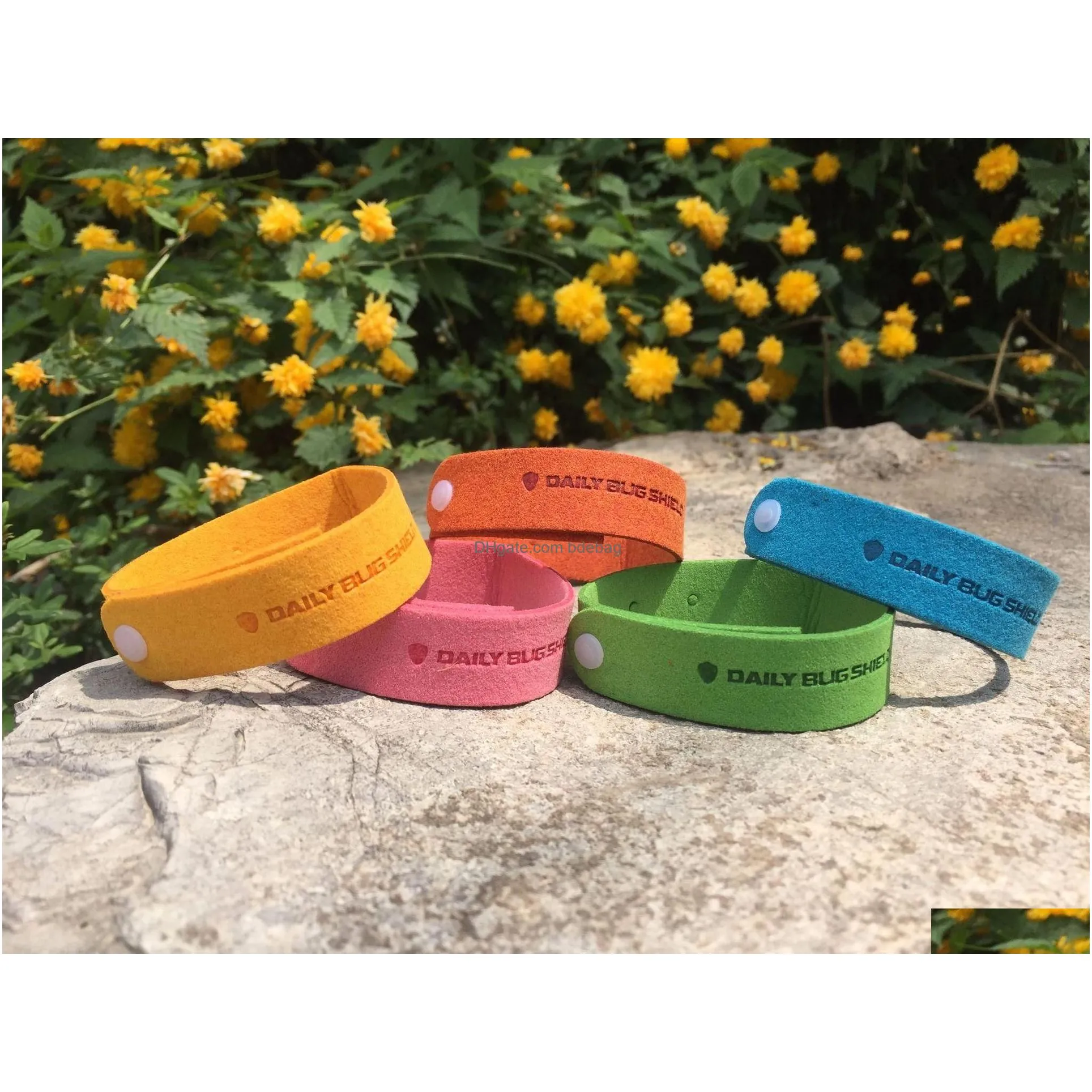  arrive antipest mosquito repellent band bracelets anti mosquito pure natural baby wristband pest control hand ring dh0147
