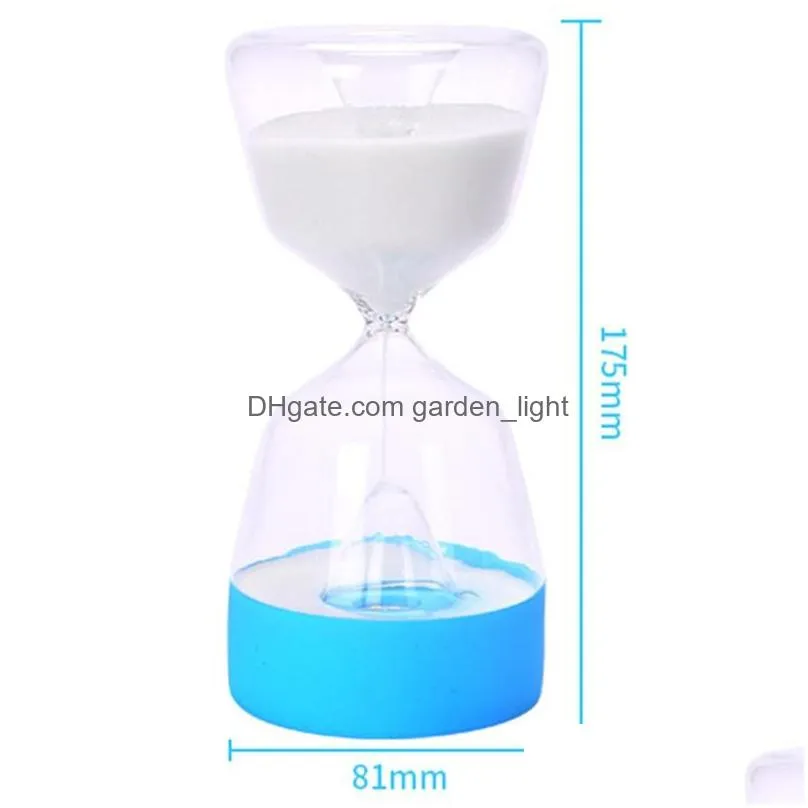 led hourglass night lamp home decor color change party lights soft baby child sleeping smart charge usb bedroom bedside lamp gift