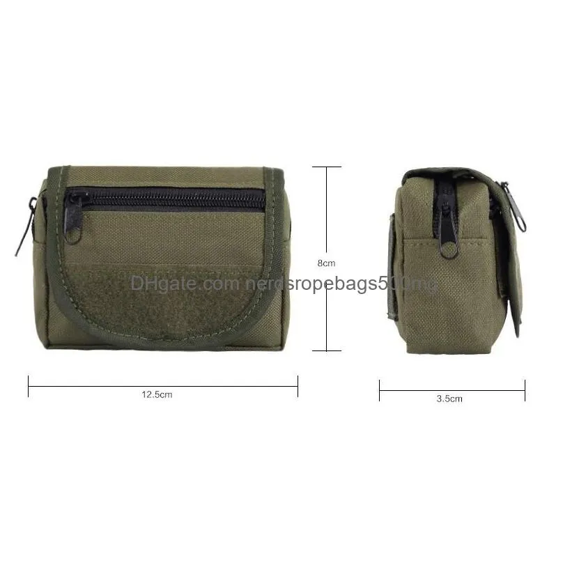 durable camouflage tactical waist bag travel waterproof tactical waist pouch outdoor portable tactical pack camping hiking nylon