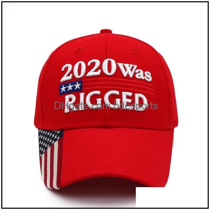 trump 2024 cap 20 was rigged embroidered baseball hat with adjustable strap 9 designes