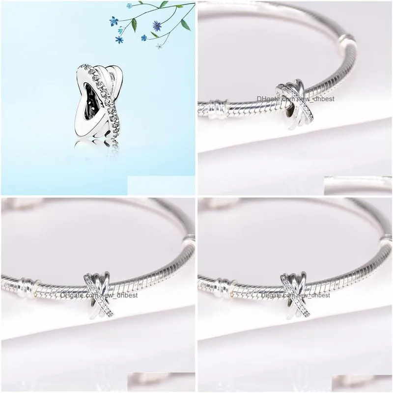 women diy 925 sterling silver crystal bead radiant charm beads diy silver rhinestone charms bracelet septa ring bead vf1073