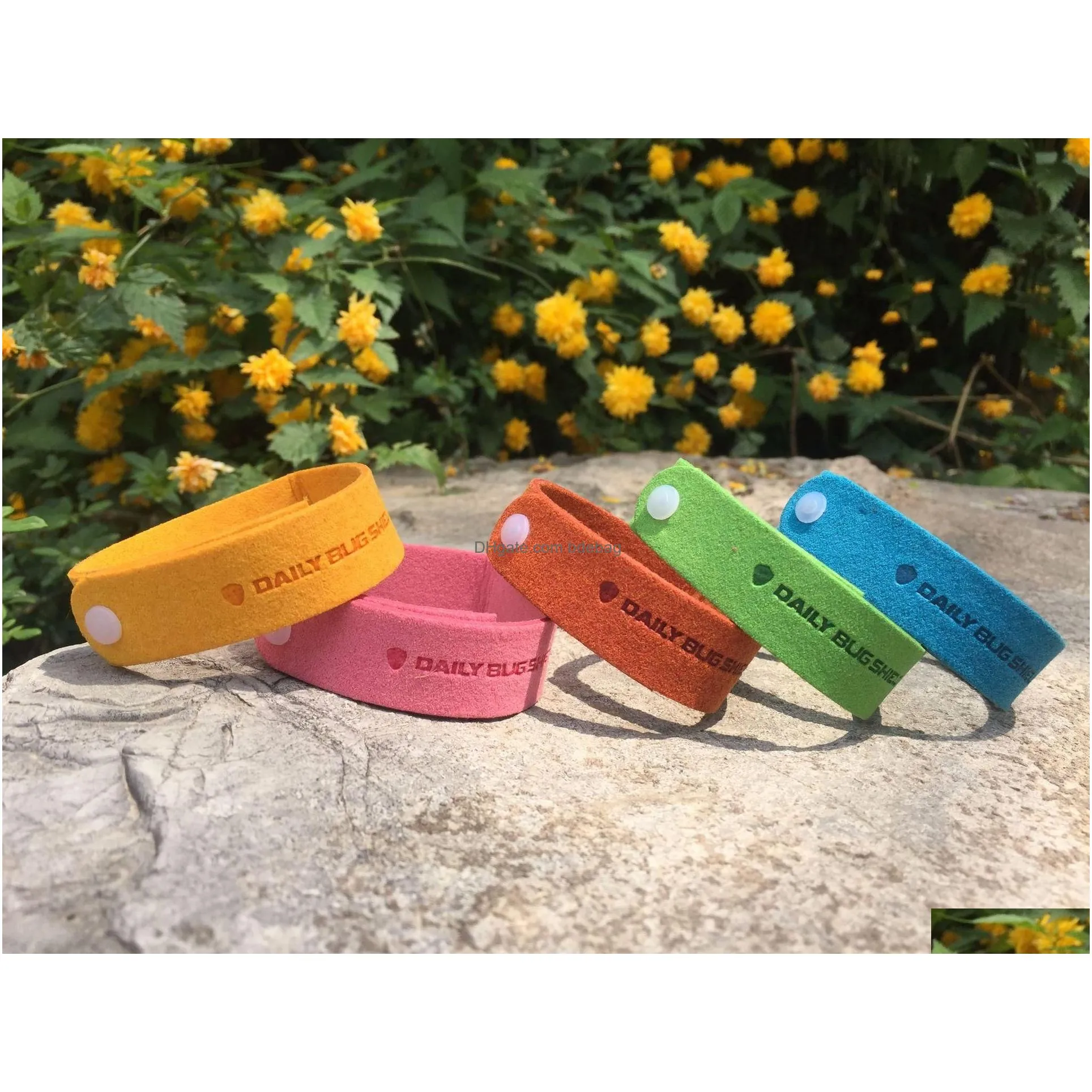  arrive antipest mosquito repellent band bracelets anti mosquito pure natural baby wristband pest control hand ring dh0147