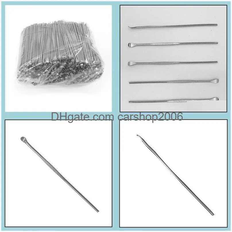 wax dabber nail tools stainless steel 78mm dab jar smoking tool refilling dry herb