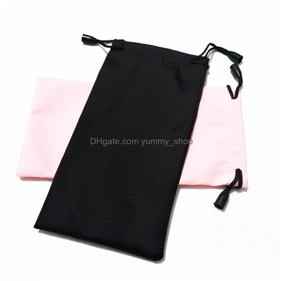 multifunction dustproof eyeglasses carry drawstring pouch waterproof cellphone eyeglasses storage bag sunglasses case portable dh0774