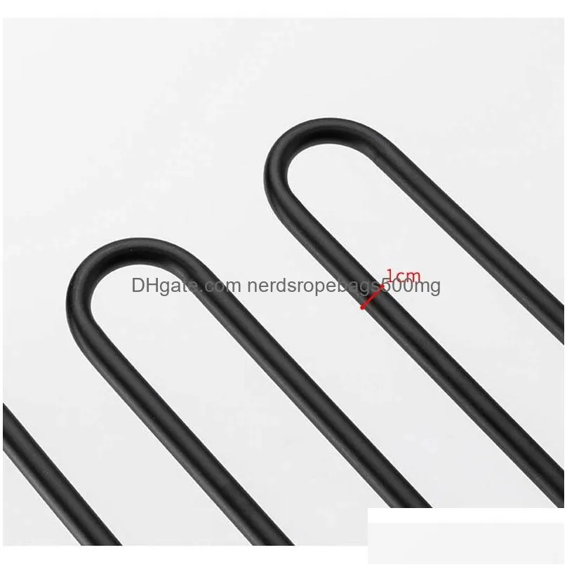pants hangers stainless steel multi functional magic space saving clothing racks for closet organizers jeans scarf trouser tie towel