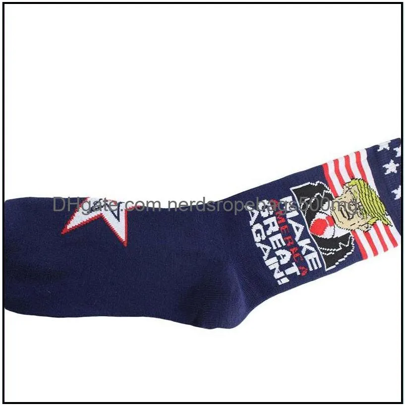 trump 2024 socks make america great again favor stockings for adults women men universal cotton sports