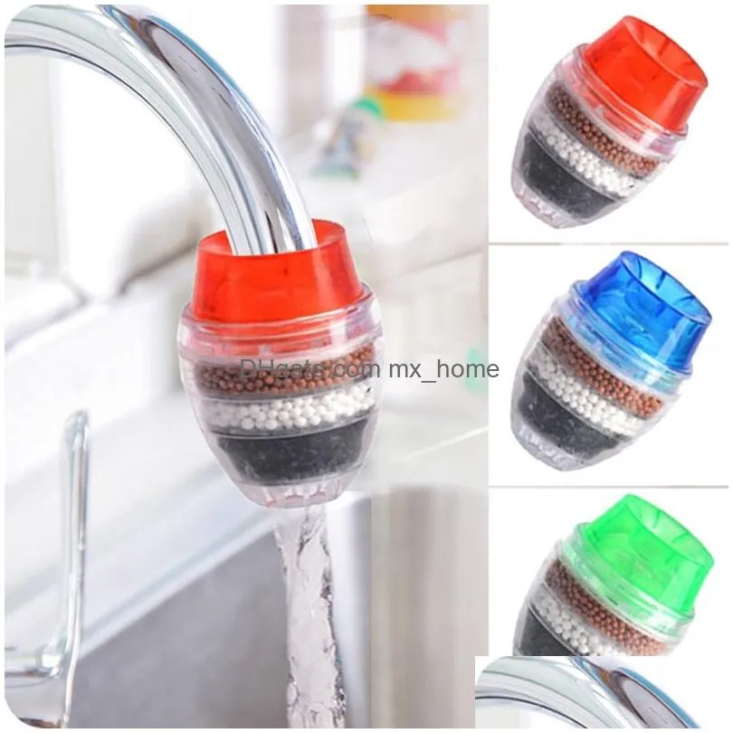 coconut carbon tap water filter household mini faucet tap water filter clean purifier filter filtration cartridge kitchen tool dbc