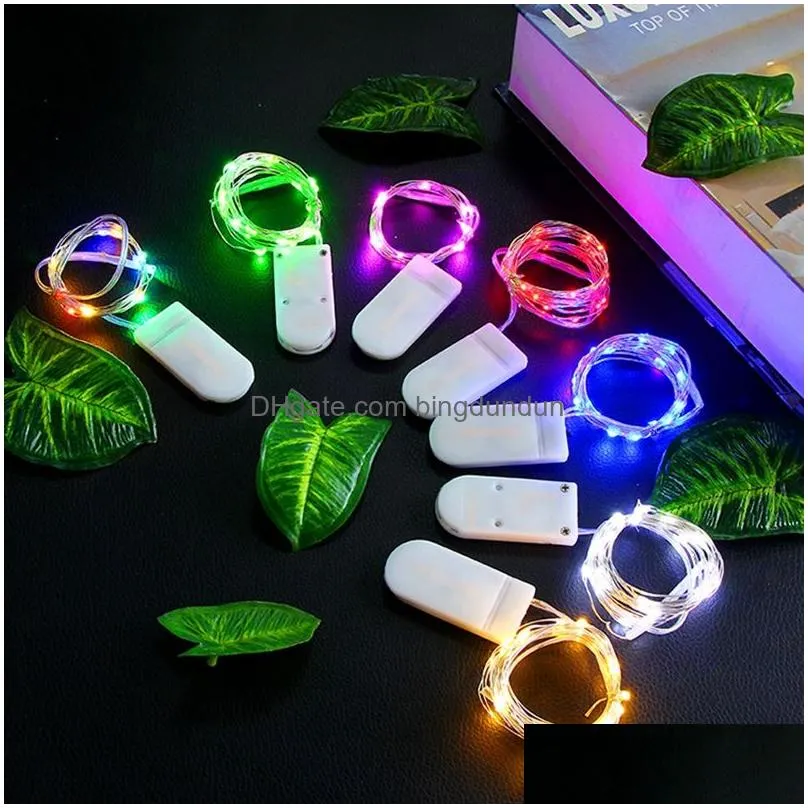 led night lamp string button star lamp small christmas decoration lights flowers cakes potted plants ornaments beauty decoration