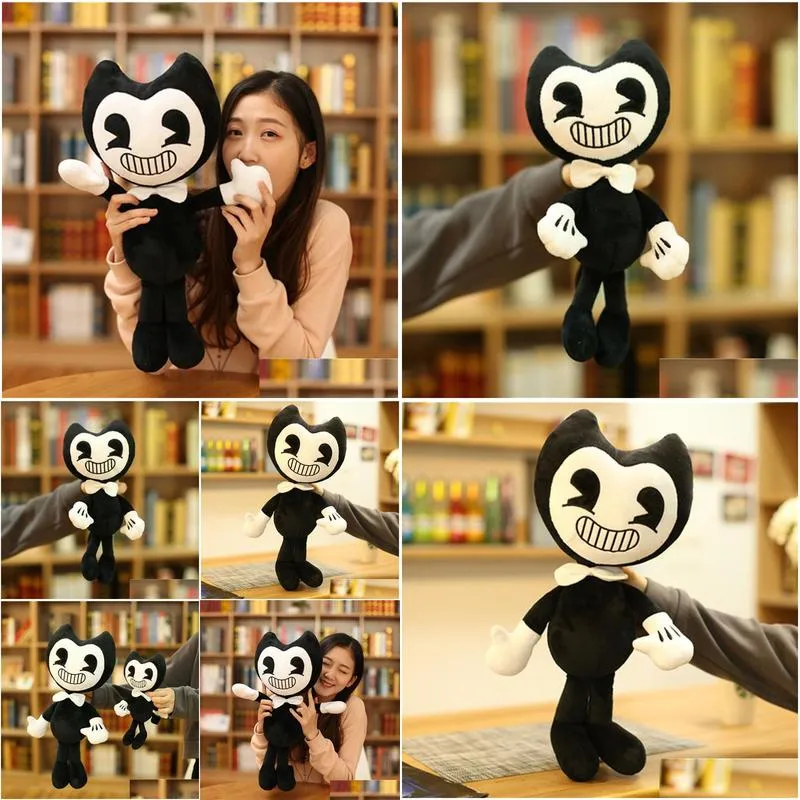 50CM Bendy Doll And The Plush Ink Machine Toys Stuffed Halloween Thriller Game Plush Toy Plush Doll Soft Toys For Children Gift 220720