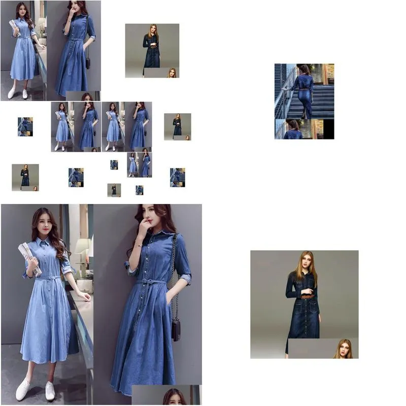 150pc Autumn New Women Denim Casual Loose Long Sleeved t Shirt Plus Size Free Shipping