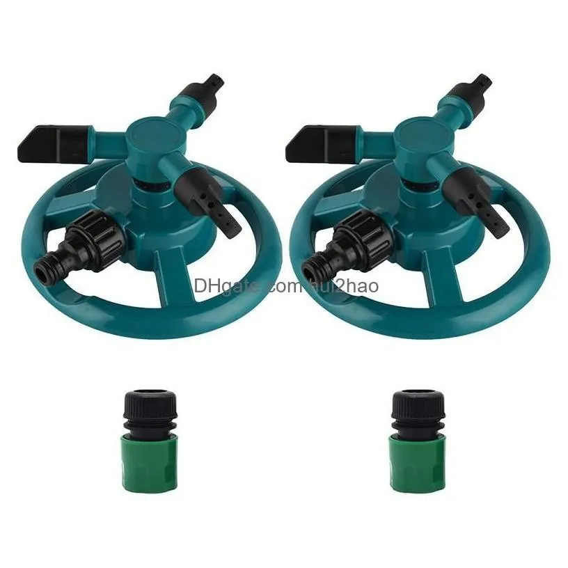 Watering Equipments 360 Degree Rotating Matic Garden Lawn Sprinklers Water System Quick Coupling Yard Nozzle Irrigation Supplies Dro