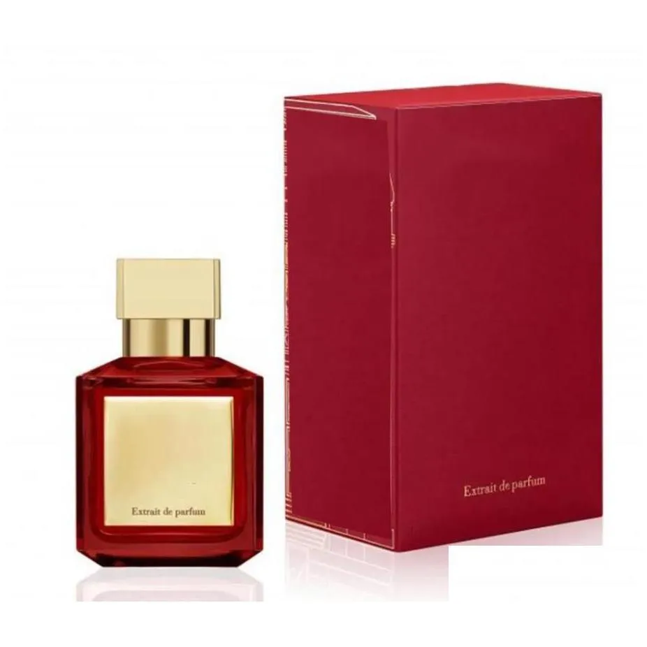 Promotion Perfume 70ml Extrait Eau De Parfum 2.4FL.OZ Paris Unisex Fragrance Long Lasting Smell Cologne Spray fast ship