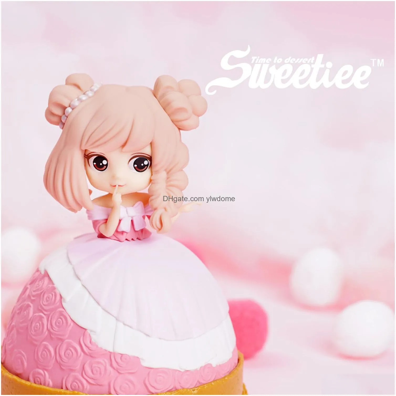 Dolls Cute Sweetiee Candy Princess Doll Toy Blind Box Cake Transform To Pretty Girl 4 Styles Ornament Xmas Kid Birthday Gift Drop Deli Dh7Nc