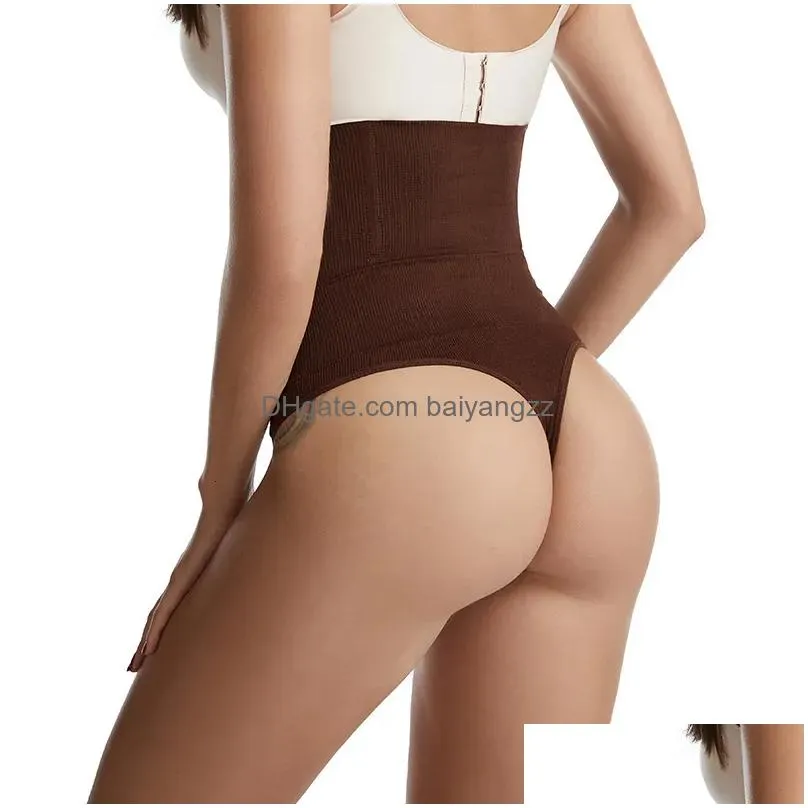 womens shapers waist trainer butt lifter slimming underwear body shapewear tummy corset for weight loss high l221202