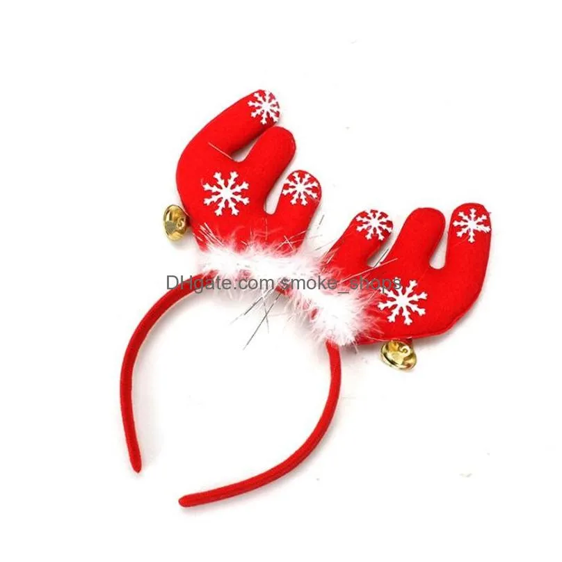 christmas decorations party decoration cosplay elk antlers headband santa claus adult children reindeer ornaments