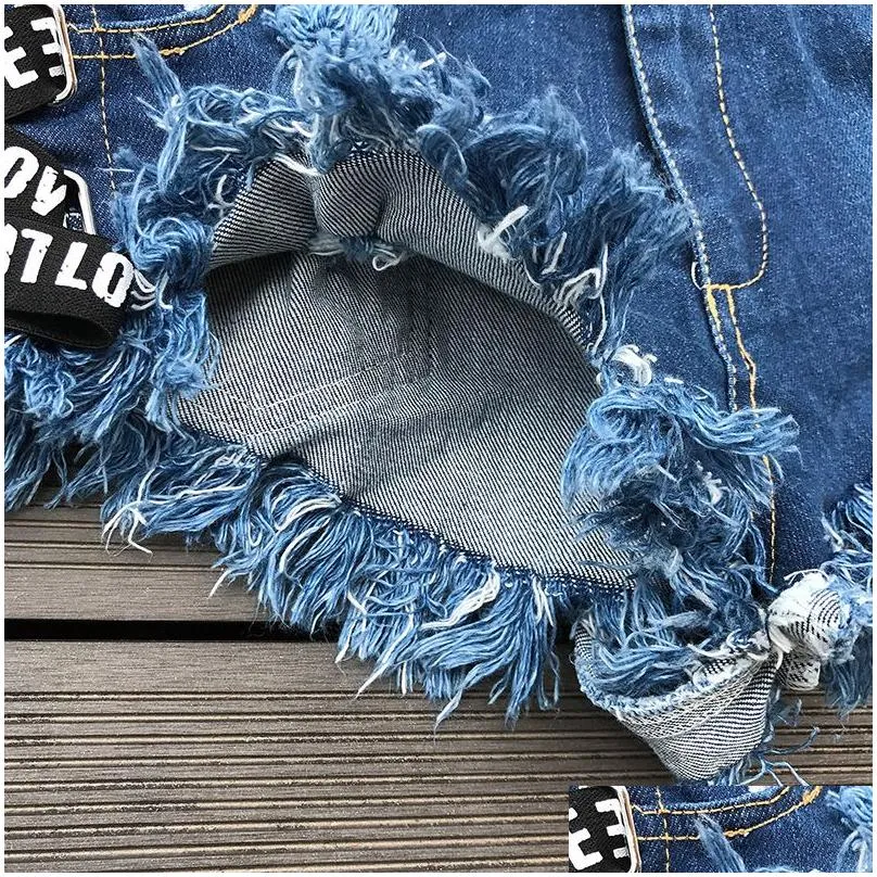 Sexy Tassel Denim Booty Shorts Bandage Vintage Cute Bikini Sexy Jeans Shorts Low Rise Micro Mini Short Erotic Culb Wear FX28