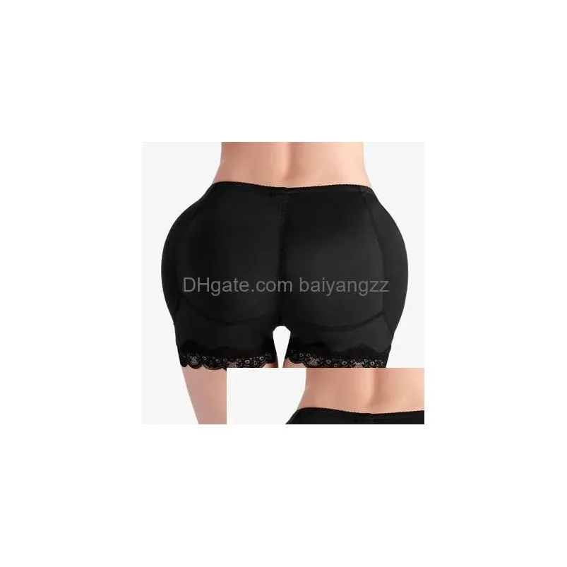 womens shaper padded push up panties body fake ass butt lifter hip pads high waist shaping lifting underwear 221202