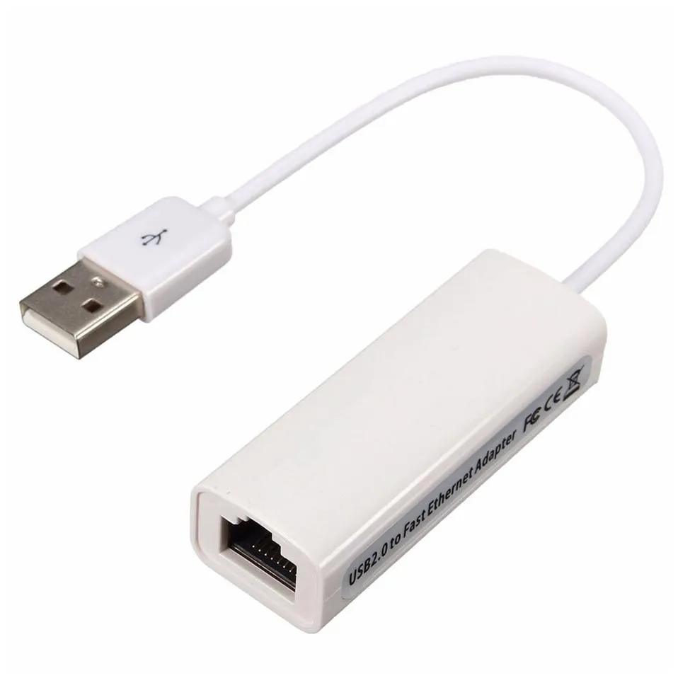 USB 2.0 to RJ45 LAN Ethernet Network Adapter RTL8152B Free Devices For Tablet PC Win 7 8 10 XP