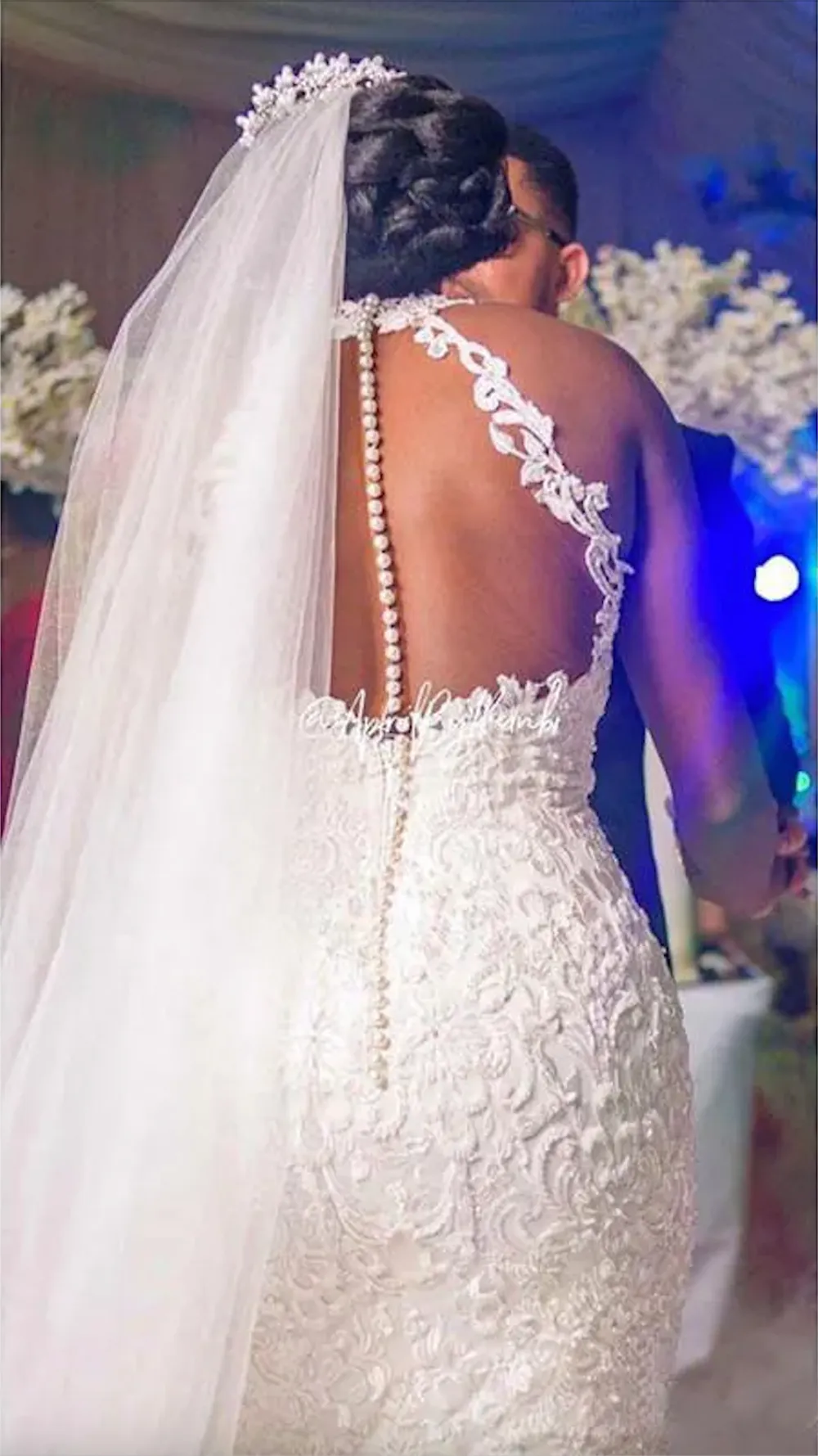2023 Arabic Aso Ebi Mermaid Wedding Dresses Sheer Neck Bridal Gowns Sexy Plus Size Bride Gowns